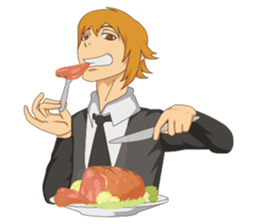 Cool host sticker #12404452