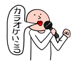 Men of a straight face2 sticker #12404537