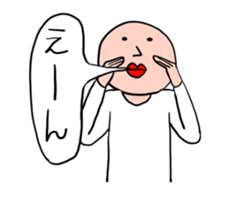 Men of a straight face2 sticker #12404554