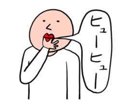 Men of a straight face2 sticker #12404556