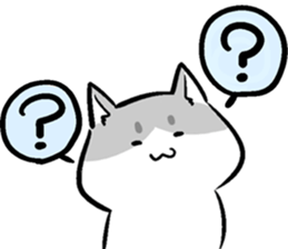 super cute cat midorichan! sticker #12404800