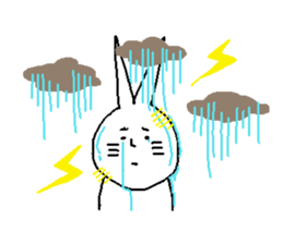 the name is usabushi sticker #12405071