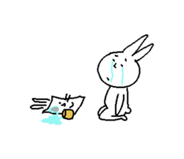 the name is usabushi sticker #12405076