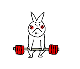 the name is usabushi sticker #12405083