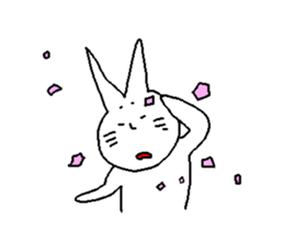 the name is usabushi sticker #12405093