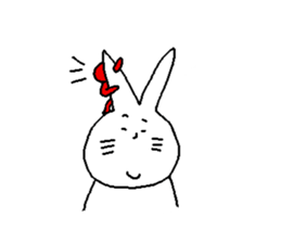 the name is usabushi sticker #12405095