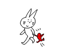 the name is usabushi sticker #12405096