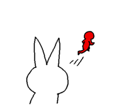 the name is usabushi sticker #12405098