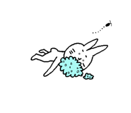 the name is usabushi sticker #12405105