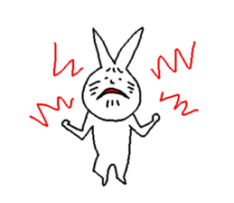 the name is usabushi sticker #12405107