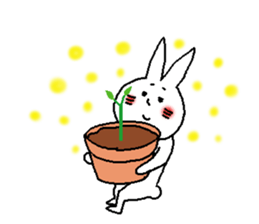 the name is usabushi sticker #12405108