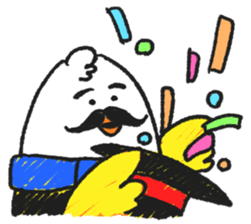 Tamago Barron sticker #12405402