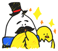 Tamago Barron sticker #12405412