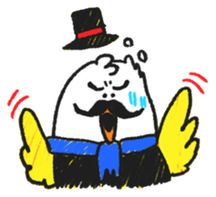 Tamago Barron sticker #12405419