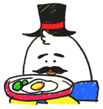 Tamago Barron sticker #12405422