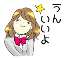 burikko girl sticker sticker #12405735