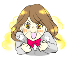 burikko girl sticker sticker #12405737