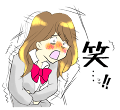 burikko girl sticker sticker #12405740