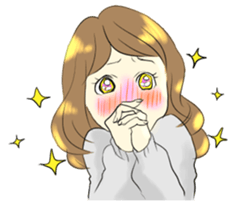 burikko girl sticker sticker #12405741