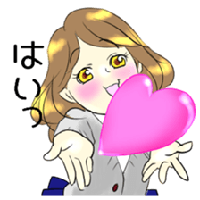 burikko girl sticker sticker #12405743