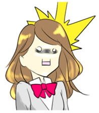 burikko girl sticker sticker #12405748