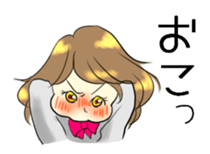 burikko girl sticker sticker #12405749