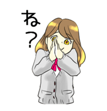 burikko girl sticker sticker #12405753