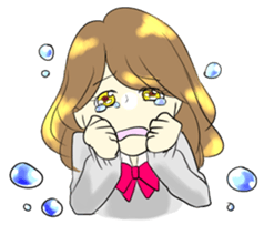 burikko girl sticker sticker #12405754