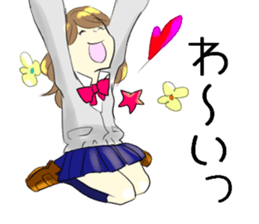 burikko girl sticker sticker #12405770