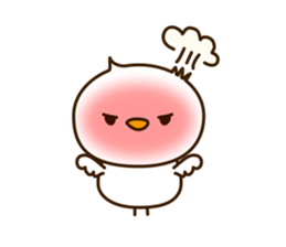 Cute Colored Chicks sticker #12406396
