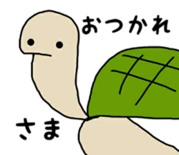 Friendly sea creatures sticker #12407297