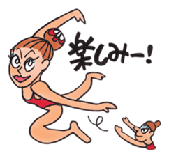 Happy!Synchronized Swimmers! sticker #12407420