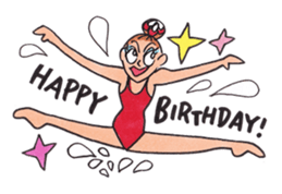 Happy!Synchronized Swimmers! sticker #12407430