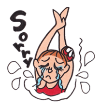 Happy!Synchronized Swimmers! sticker #12407431