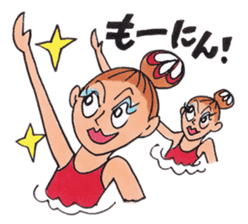 Happy!Synchronized Swimmers! sticker #12407439