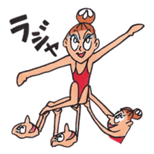 Happy!Synchronized Swimmers! sticker #12407441