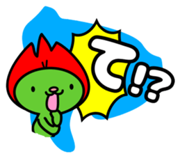 You can enjoy a Japanese dialect sticker #12407729