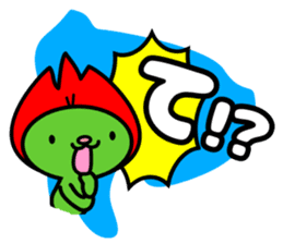 You can enjoy a Japanese dialect sticker #12407729