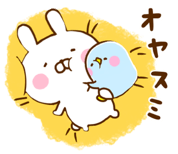 Rabbit Usahina with penpen 8 sticker #12407758