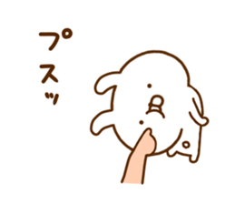 Rabbit Usahina with penpen 8 sticker #12407774