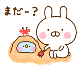 Rabbit Usahina with penpen 8 sticker #12407787