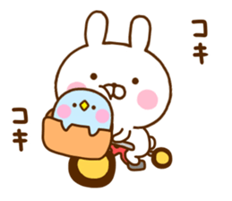 Rabbit Usahina with penpen 8 sticker #12407792