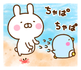 Rabbit Usahina with penpen 8 sticker #12407796