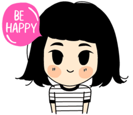 Yuu Happy Girl sticker #12408134