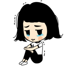 Yuu Happy Girl sticker #12408140