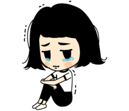 Yuu Happy Girl sticker #12408140