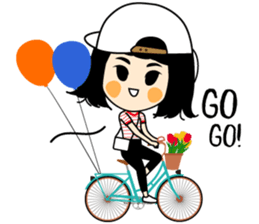 Yuu Happy Girl sticker #12408150