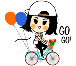 Yuu Happy Girl sticker #12408150