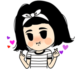 Yuu Happy Girl sticker #12408156