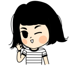 Yuu Happy Girl sticker #12408169